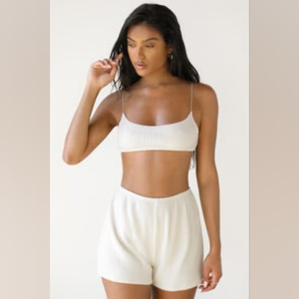 Joah Brown Luxe Corded Open Back Bra Top, Sz XS/S Excellent Condition - Picture 9 of 15